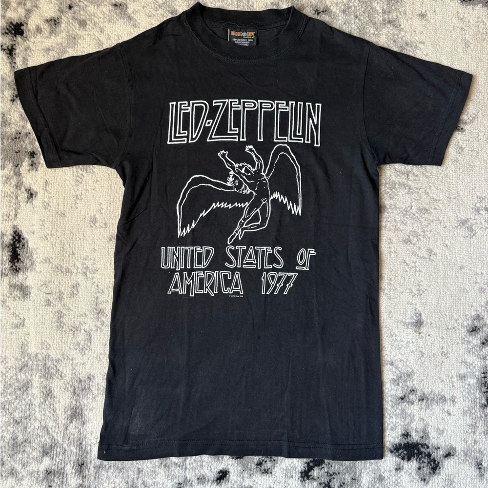 Y2K Led-Zepplin Artimonde Band Tee